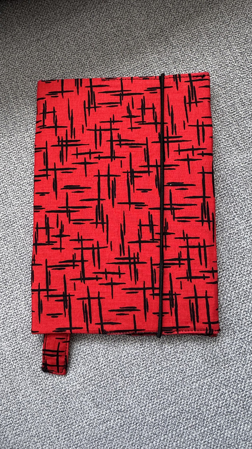 Obal na turistický deník - červený — foto 1