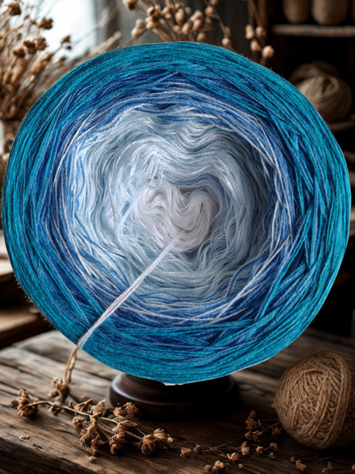 Duhové klubíčko „Kouzelný oceán“– 200 g / 1000 m