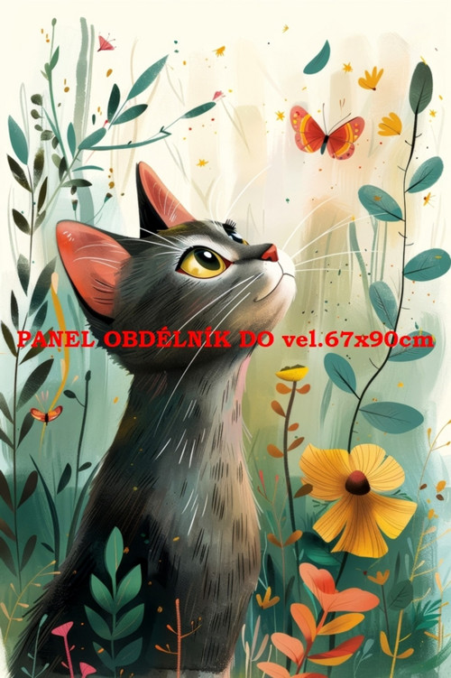 Bavlněný panel 17x25 cm - skladem