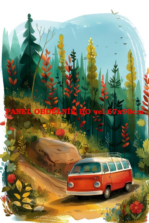 Bavlněný panel 17x25 cm skladem — foto 1