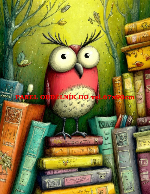 Bavlněný panel 19x25 cm - skladem