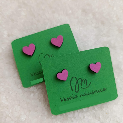 Náušnice č.048 Srdce