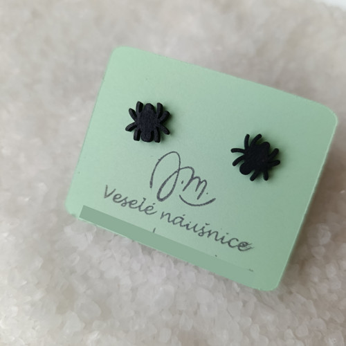 Náušnice č.065 Pavouček