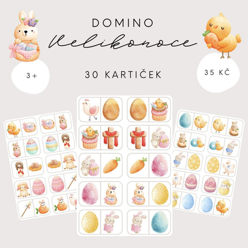 Domino - Velikonoce (PDF - tisk)