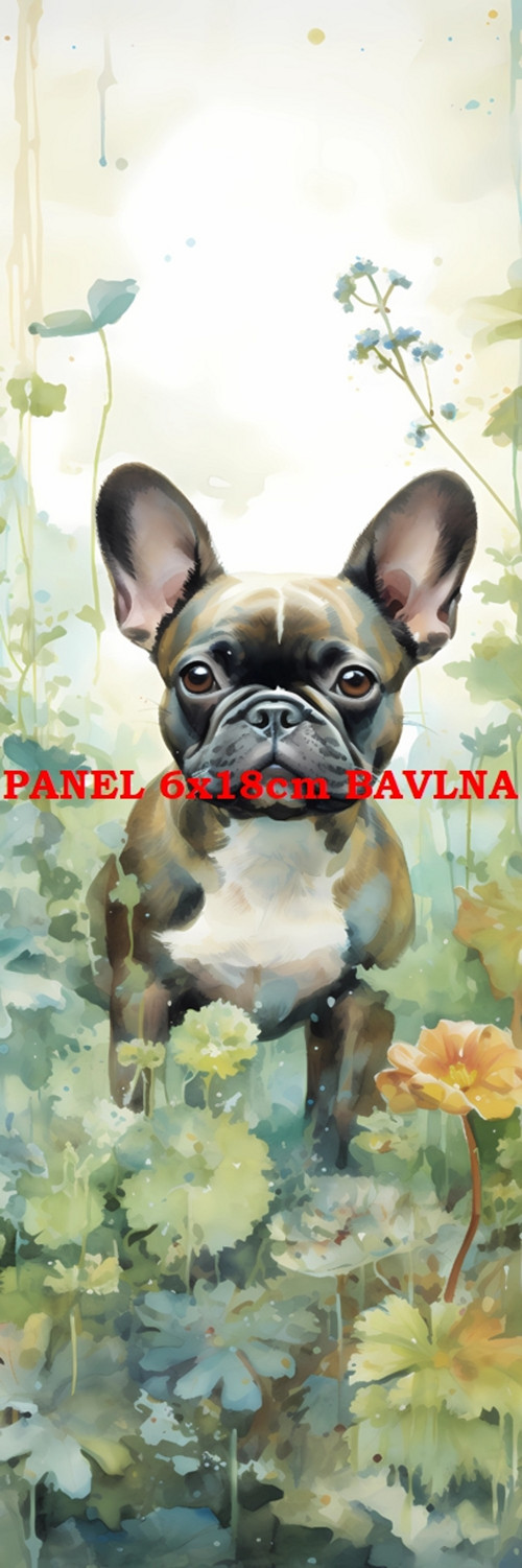 Kočárkovina panel 6x18 cm skladem — foto 1
