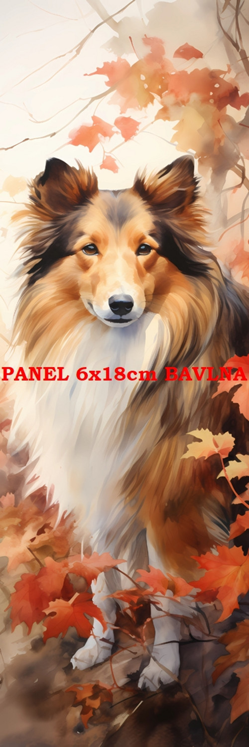 Kočárkovina panel 6x18 cm skladem — foto 1
