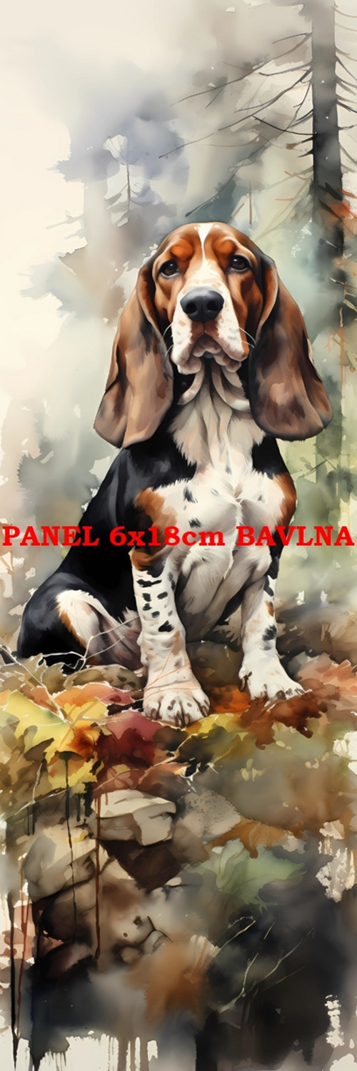 Kočárkovina panel 6x18 cm skladem — foto 1