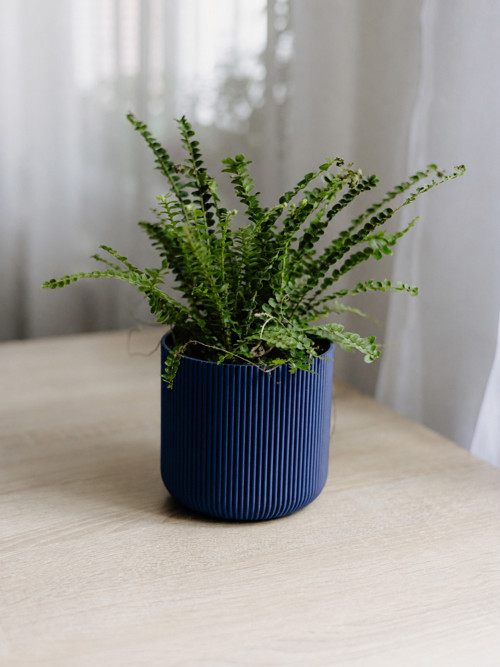 Obal na květináč Bear | Ø 12 cm | Půlnoční modrá