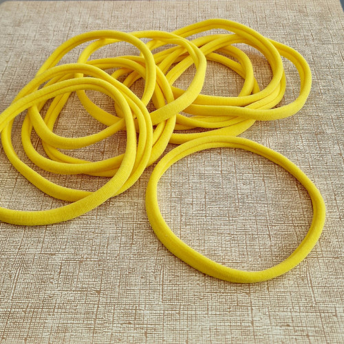 Sada 5 ks - Pružné bezešvé BABY ČELENKY (10 mm)
