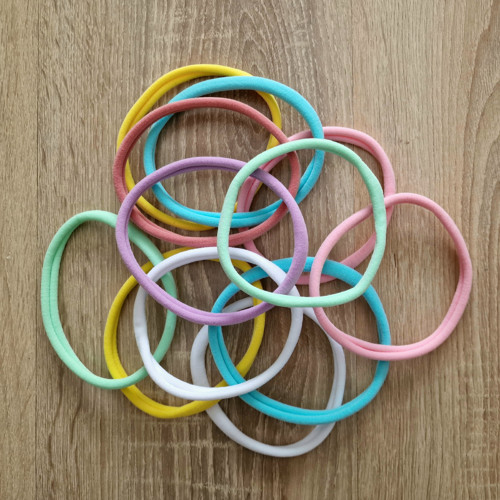 Sada 12 ks - Pružné bezešvé BABY ČELENKY (10 mm)