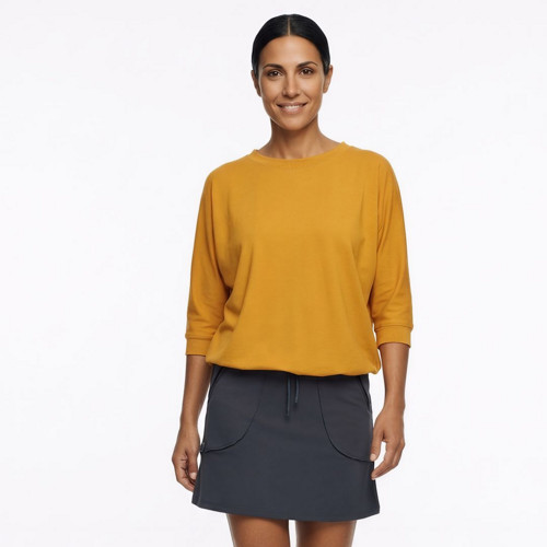 Top oversize CHARLOTTE yellow van gogh