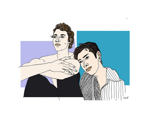 Ilya a Shane - tisk autorské grafiky 5