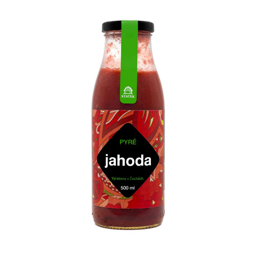 Pyré jahoda 500 ml