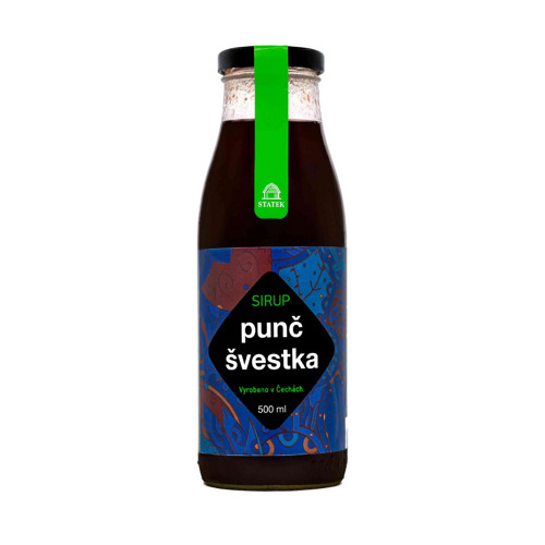 Sirup punč švestka s dužninou 500 ml