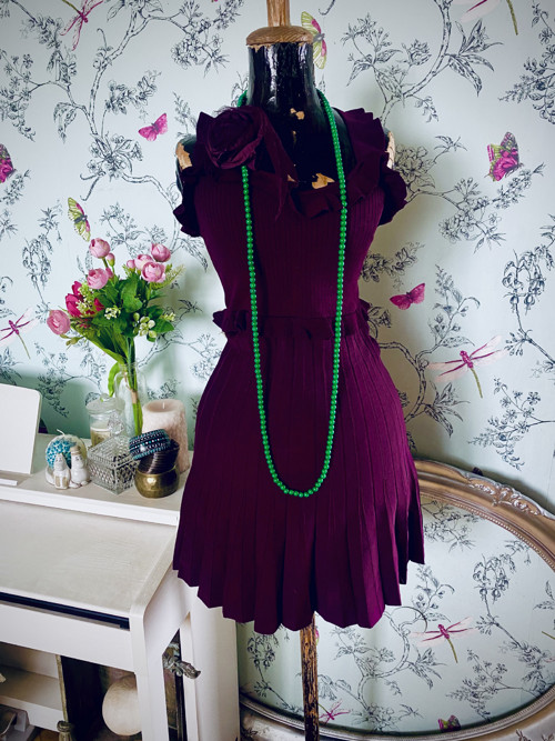 Šaty deep purple — foto 1