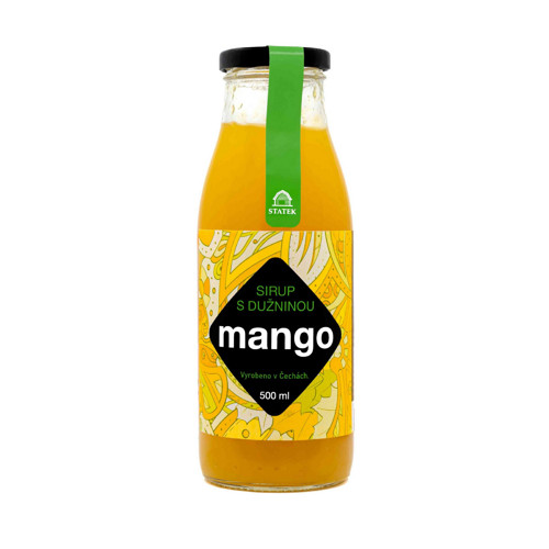 Sirup hustý mango s dužninou 500 ml