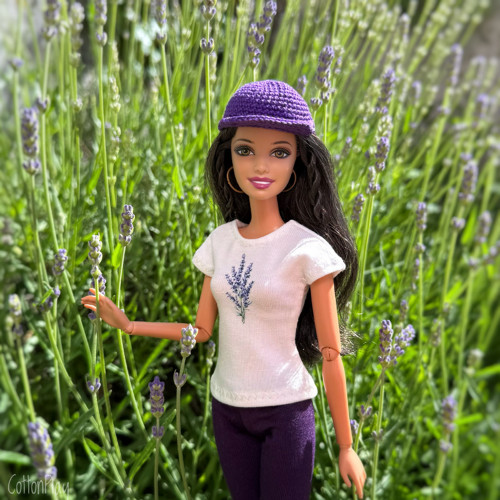 Levandule - Sada oblečení pro Barbie — foto 1