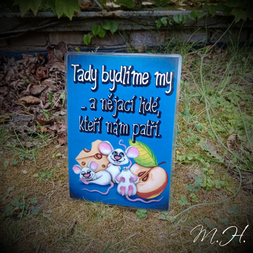 Tady bydlíme my... a nějací lidé (myši)