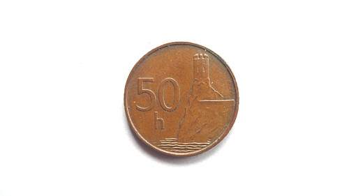 B484_ Mince Slovensko, 50 hal., 1996, retro