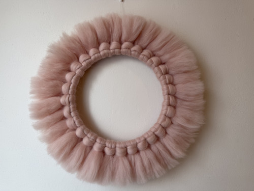 Macrame dekorace na zeď