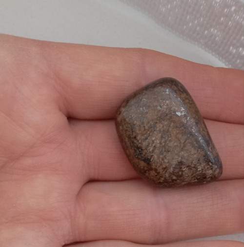 Bronzit placka 32 x 24 x 12mm