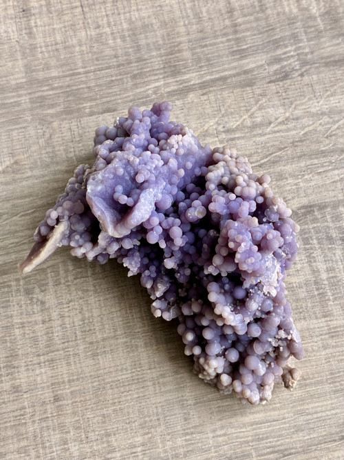 Hroznový fialový achát (Grape Agate) minerál
