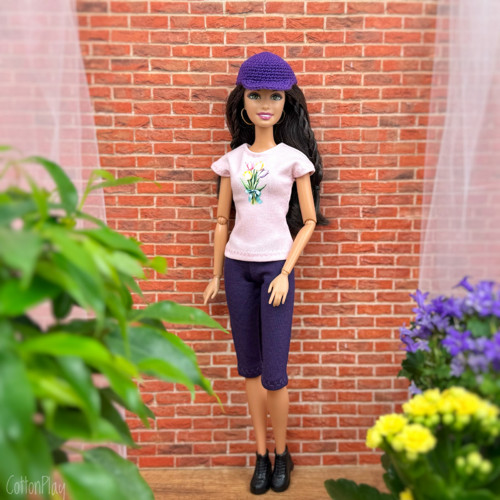Tulipány 1 - Sada oblečení pro Barbie