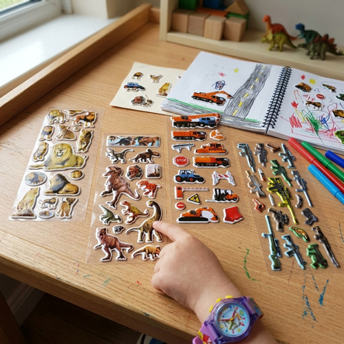 3D samolepky — foto 1