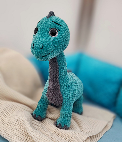 Návod na háčkování - Dinosaurus Timmy
