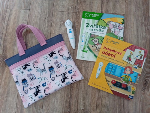 Taška na Albi tužku s knihou - SOFTSHELLOVÁ