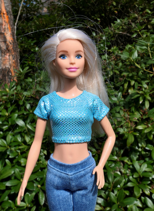 Barbie - hologramové tričko — foto 1