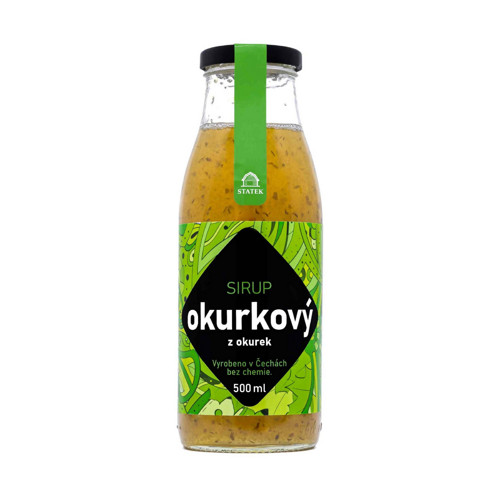 Sirup hustý okurkový s dužninou 500 ml