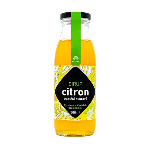 Sirup hustý citron s dužninou 500 ml