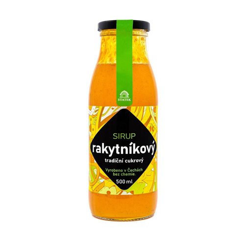 Sirup hustý rakytníkový s dužninou 500 ml