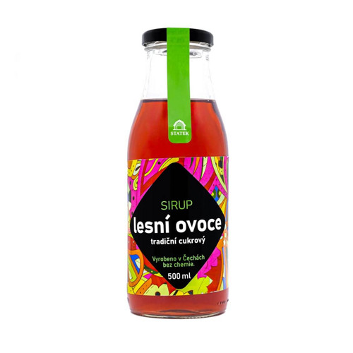 Sirup lesní ovoce filtrovaný 500 ml