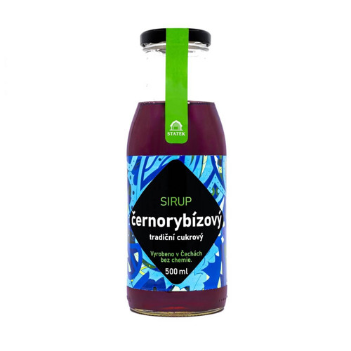 Sirup černorybízový filtrovaný 500 ml