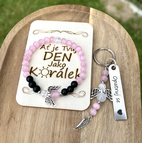 Andělský set - náramek a talisman