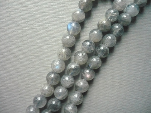 Vrtané kuličky 6,5 mm - labradorit, 1 ks