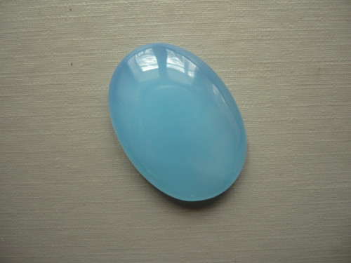 Kabošon - chalcedon aqua 28 mm, č.12