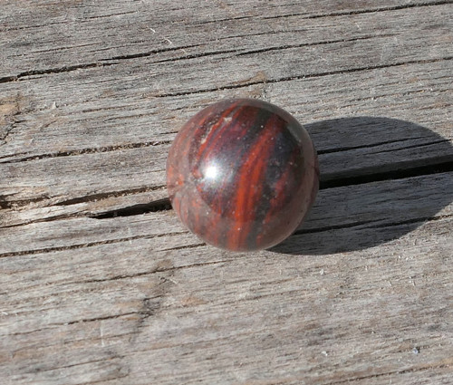 Kulička 10 mm - tygří ruda V3610