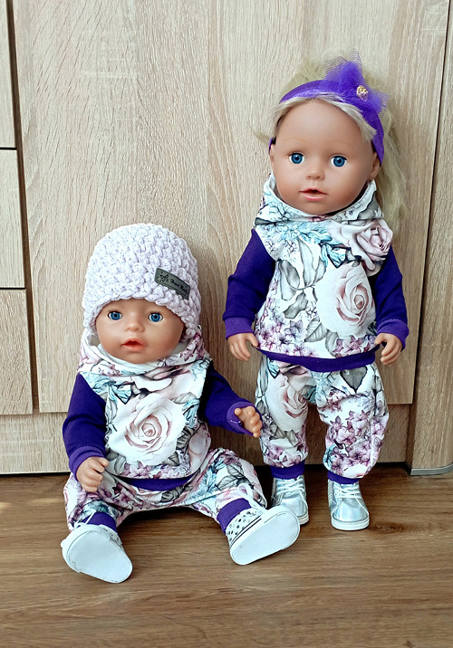 Set 4 ks pro Baby Born panenku 43 cm