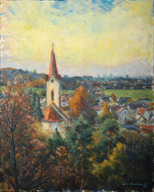 Souboj architektur (Praha od Dubečku)