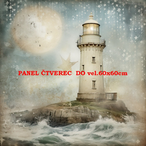 Bavlněný panel 10x10 cm
