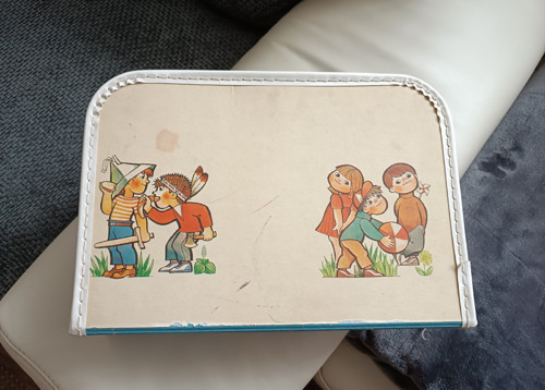 Retro dětský kufřík — foto 1