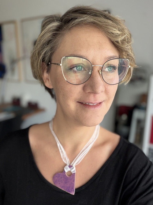 Srdcový náhrdelník — foto 1