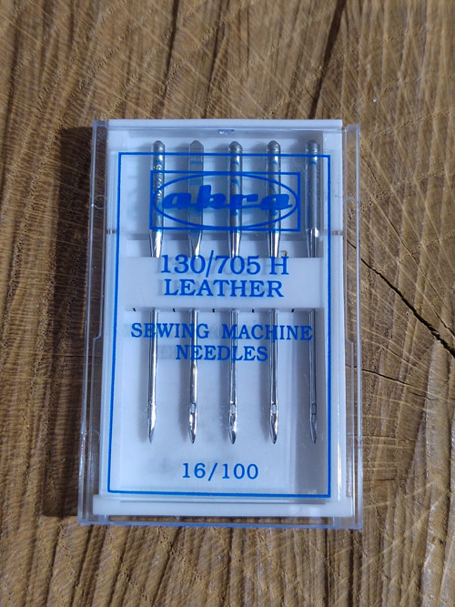 Strojové jehly Leather 100 Akra ČESKÝ VÝROBEK
