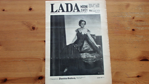 Lada Módní svět č.1 rok 1938