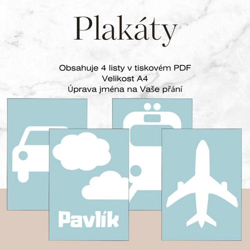 Plakáty v PDF
