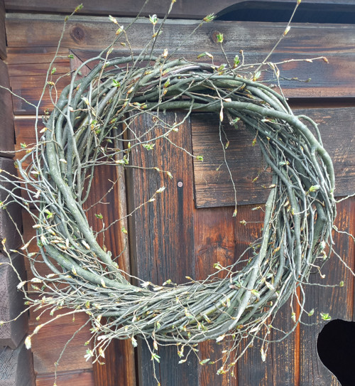 Věnec z proutí průměr cca 33 cm — foto 1