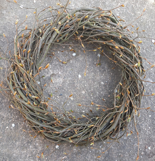 Věnec z proutí průměr cca 30 cm — foto 1